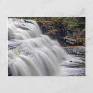 Canyon Falls am Sturgeon River bei L'Anse Postkarte