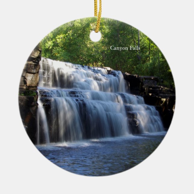 Canyon Falls Ornament (Vorne)