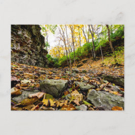 Canyon Indian Village im Herbst, Kolumbus, Ohio Postkarte