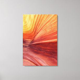 Canyon Küsst von der Sonne Südwesten Abstrakt Leinwanddruck