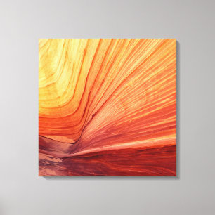 Canyon Küsst von der Sonne Südwestplatz Abstrakten Leinwanddruck