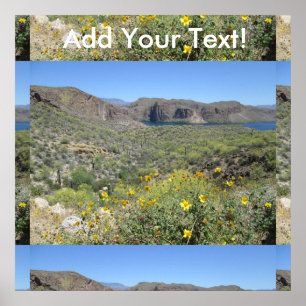 Canyon Lake Far Poster