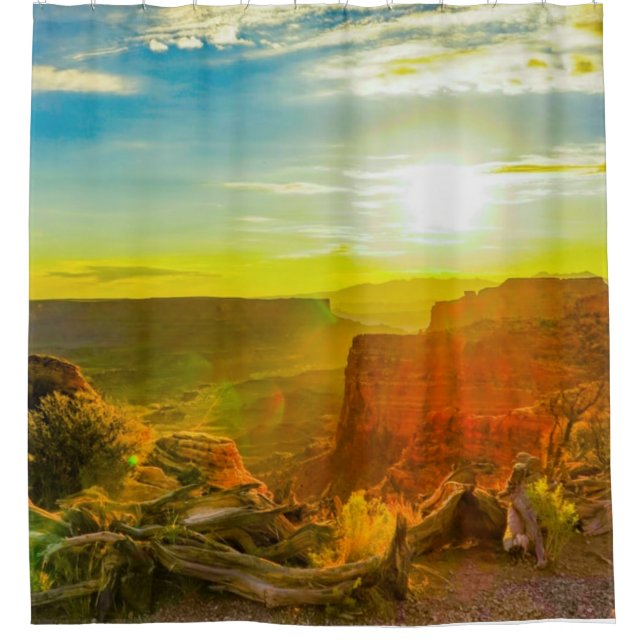 Canyon lands National Park Moab Utah Duschvorhang (Vorderseite)