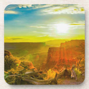 Canyon lands National Park Moab Utah Getränkeuntersetzer