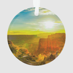 Canyon lands Nationalpark Moab Utah Ornament