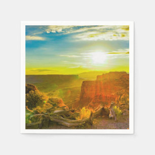 Canyon lands Nationalpark Moab Utah Serviette