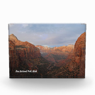 Canyon Overview Zion National Park, Utah Fotoblock