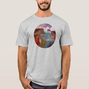 Canyon-Ozean-Landschaft T-Shirt