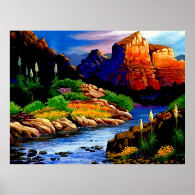 Canyon River Poster (Vorne)