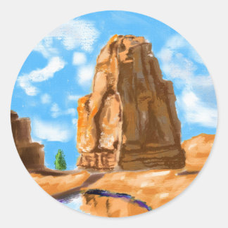 Canyon Symphony: Eine lebendige Ode an der Grand Runder Aufkleber
