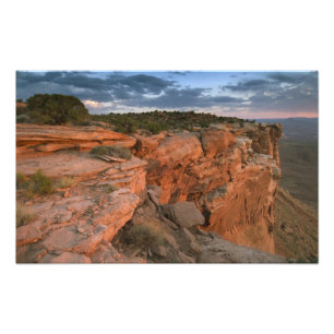 Canyon-Überblick auf der Insel im Himmel Fotodruck