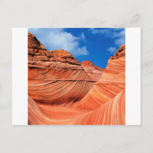 Canyon Wave Paria Vermilion Ss Postkarte