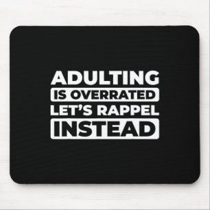 Canyoning - Abenteuer Outdoor Kletter Canyoning Mousepad