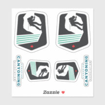 Canyoning Association Sticker Set