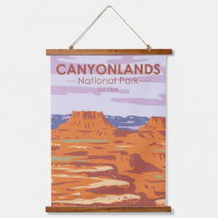 Canyonlands National Park Island Im Sky Retro
