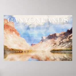 Canyonlands National Park Poster, Utah Print Poster