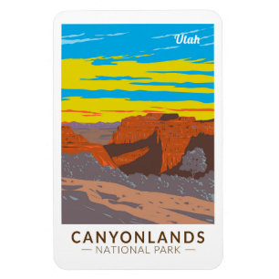Canyonlands Nationalpark Moab Vintage Magnet