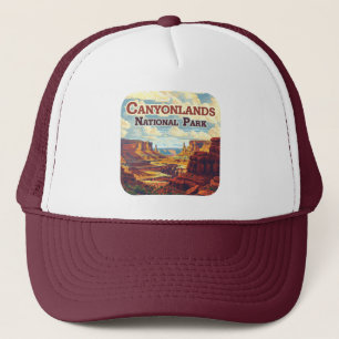 Canyonlands Nationalpark Utah Moab Retro Truckerkappe