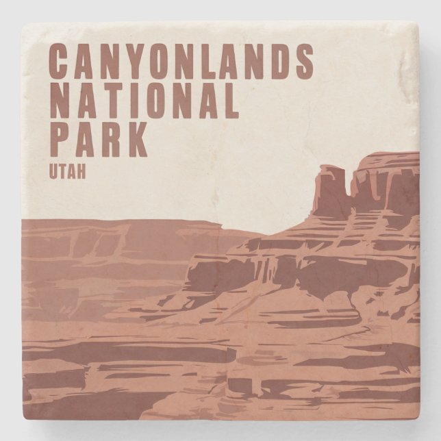 Canyonlands Nationalpark Utah Steinuntersetzer (Vorderseite)