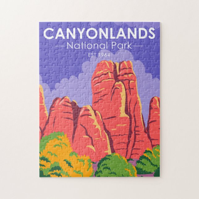 Canyonlands Nationalpark Utah Vintag (Vertikal)
