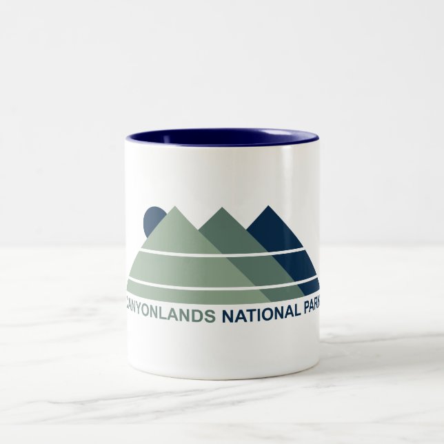 Canyonlands Nationalpark Zweifarbige Tasse (Mittel)