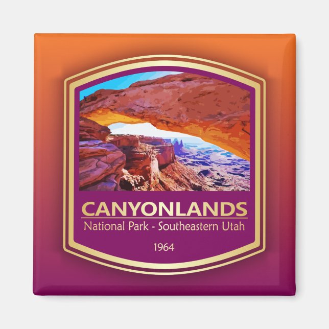 Canyonlands NP (PF1) Magnet (Vorne)