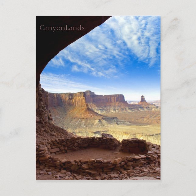 CanyonLands Postkarte (Vorderseite)