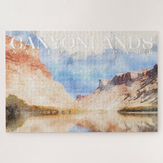 Canyonlands Puzzle, Nationalpark Jigsaw Puzzle (Horizontal)