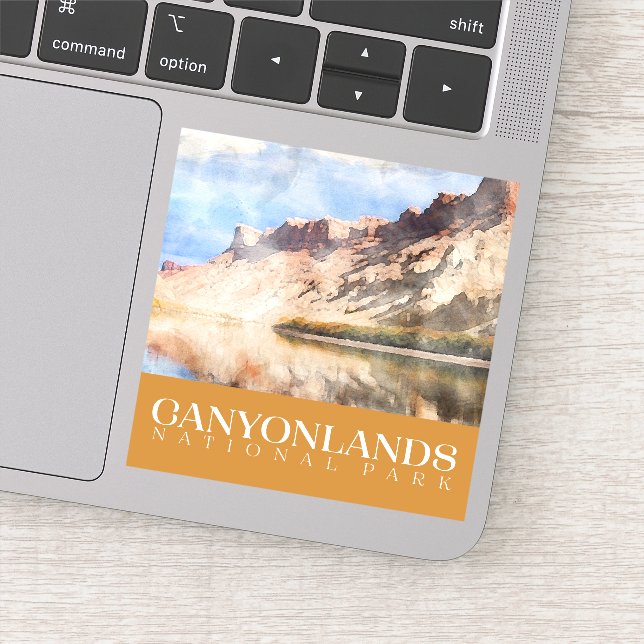 Canyonlands Sticker, Nationalpark Decal Aufkleber (Detail)