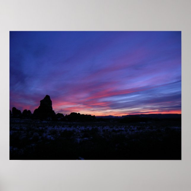Canyonlands Sunset Poster (Vorne)