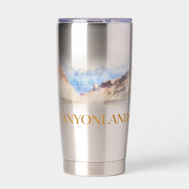 Canyonlands Tumbler, National Park Travel Mug Thermobecher (Vorderseite)