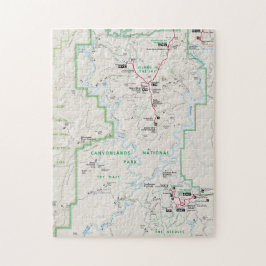 Canyonlands (Utah) Kartenpuzzle