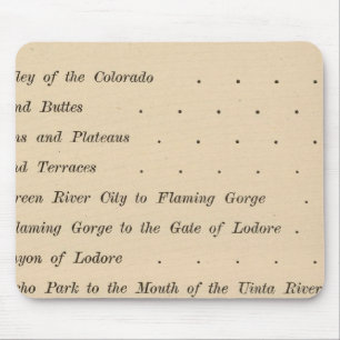 Canyons des Colorado Mousepad