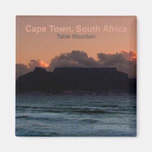 Cap Afrique du Sud Photo Souvenir Magnets