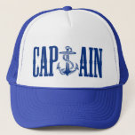 Cap Anchor Ain Captain Cap'Ain Truckerkappe<br><div class="desc">Bester Cap Anchor Ain Captain Hat</div>