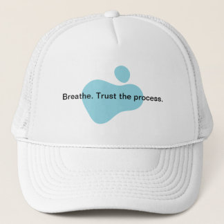 Cap | Boné Breathe. Trust the process. Truckerkappe
