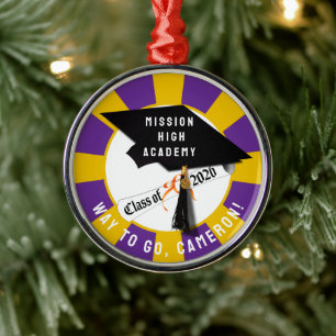 Cap Diploma Class 2026 Abschluss Ornament Aus Metall