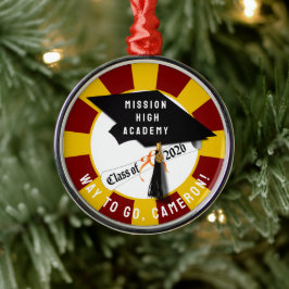 Cap Diploma Class 2026 Abschluss Ornament Aus Metall