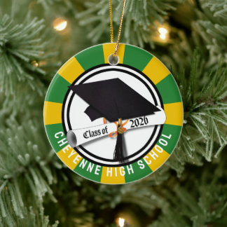 Cap Diploma Class 2026 Foto Abschluss Keramik Ornament