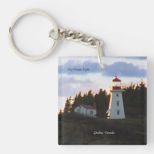 Cap Gaspe Light Acrylschlüsselkette Schlüsselanhänger