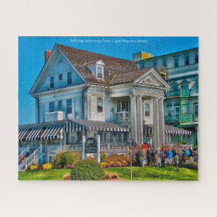 Cap May New Jersey.Christmas Greetings Jigsaw Puzz