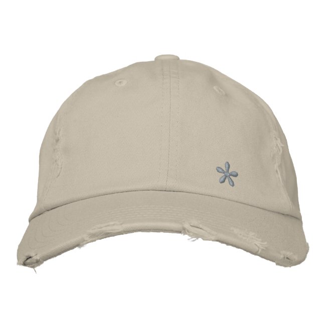 Cap Stickereien und Design Bestickte Baseballkappe (Vorderseite)