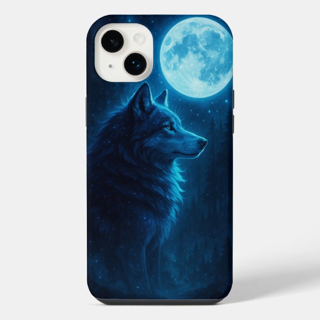 CAPA DE CELULAR LOBO iPhone 14 PLUS HÜLLE (Rückseite)