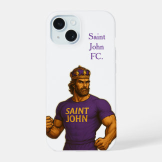 Capa De Iphone 15 Saint John FC. iPhone 15 Hülle
