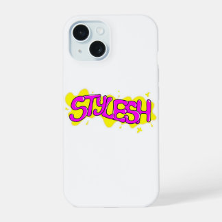 Capa iPhone Branca Stylesh Personalizada 15 Hülle