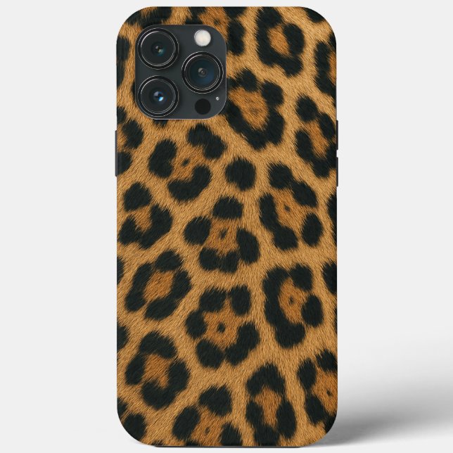 Capa para celular Textura de Pele de Leopardo  Case-Mate iPhone Hülle (Rückseite)