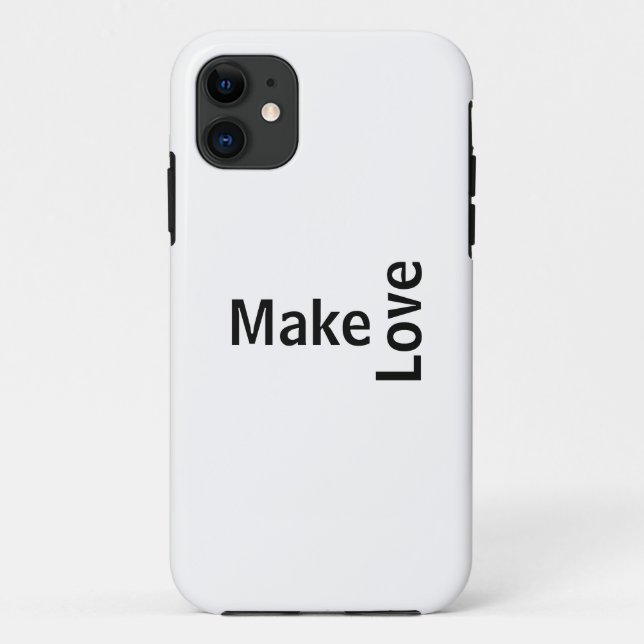 Capa para Iphone machen Liebe Case-Mate iPhone Hülle (Rückseite)