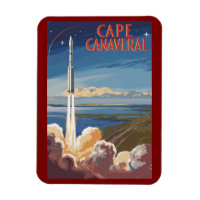 Capanna Canaveral Florida Painterly Travel Art Ret