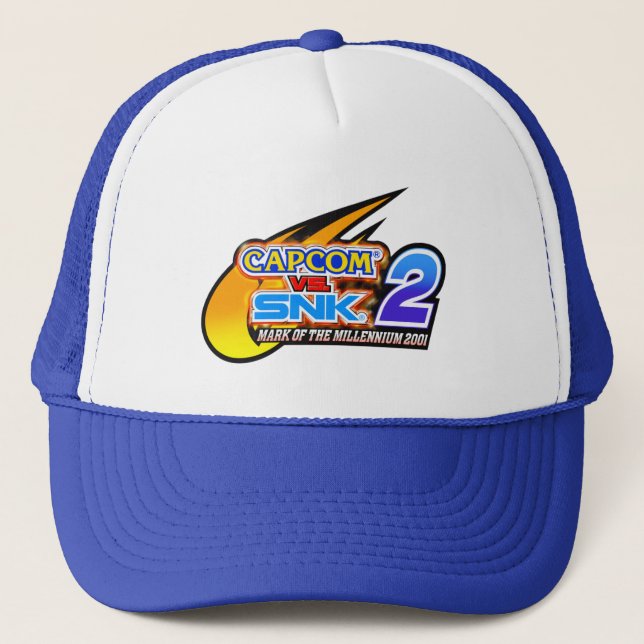 CAPCOM VS SNK 2 TRUCKER HAT TRUCKERKAPPE (Vorderseite)