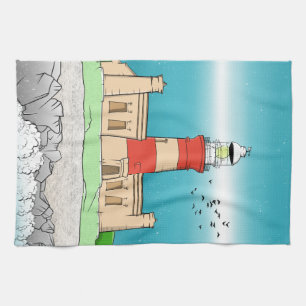 Cape Agulhas Lighthouse Geschirrtuch